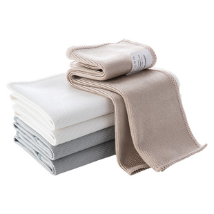 霜山超细纤维抹布擦液晶灶台玻璃无水痕镜子布百洁布不掉毛鱼鳞布