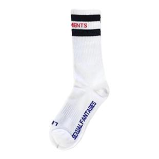 潮牌联名款滑板长袜男中筒袜女运动袜二道杠vt字母vete袜子socks