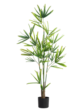 仿真绿植金棕竹子假树植物盆栽