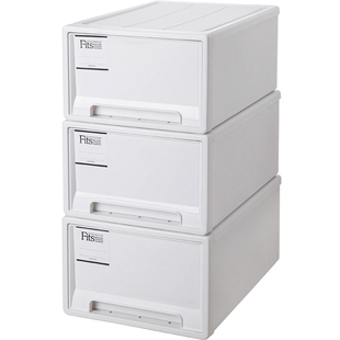 日本天马收纳箱家用衣柜抽屉收纳盒大容量装衣服整理箱衣物储物箱