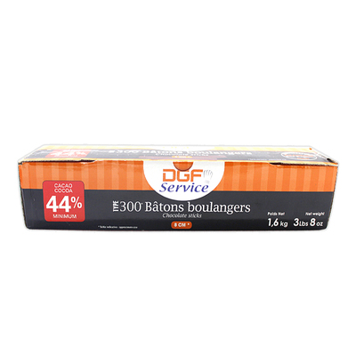 法国迪吉福DGF耐烤44%巧克力条