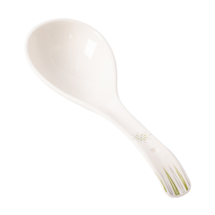 长柄勺子家用2026新款陶瓷可爱大勺汤匙米饭勺调羹精致盛汤勺瓷勺