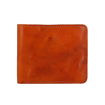 allsituation头层牛皮复古钱包