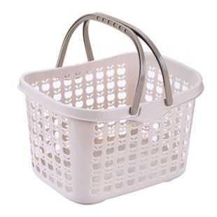 超市篮大号啤酒篮子小号买菜篮子草莓采摘篮购物篮手提篮塑料筐