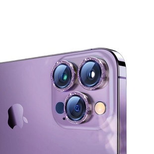 适用iphone16镜头膜苹果15por闪钻镜头保护盖14/13pro max分体定位后摄像头保护贴12玻璃保护罩11保护圈
