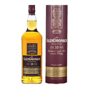 格兰多纳10年 1000ML 苏格兰高地单一麦芽威士忌海外进口洋酒正品