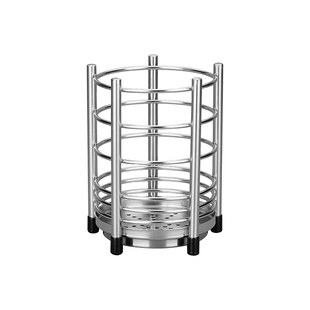 庆展 304不锈钢 餐具笼架 筷子 汤勺子 锅铲 筒沥水挂架笼 收纳盒