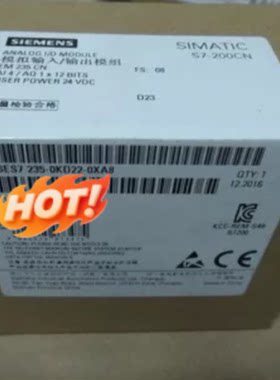 议价西门子6ES7235-0KD22-0XA0/6ES7235-0KD22-0XA8 PLC