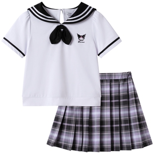 【库洛米IP】巴拉巴拉女童JK裙子套装夏季新款童装中大童宝宝衣服