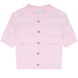 REVAN芮范设计师款俏皮肌理感毛织短开衫RN30106261