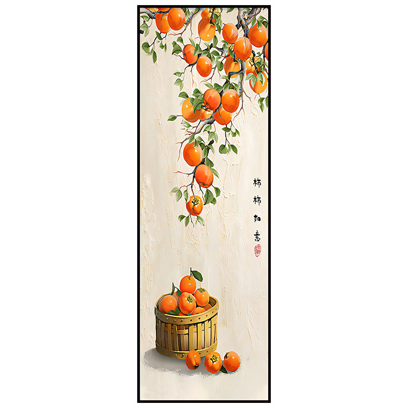 现代简约玄关装饰画客厅自粘贴画