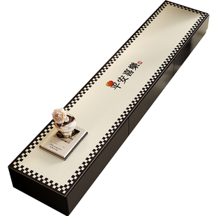 高级感电视柜桌垫餐边柜台面保护垫防水防油免洗长条柜子防脏垫子