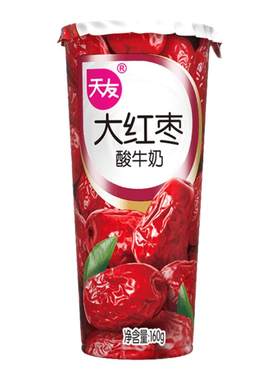 天友大红枣酸奶160g10杯