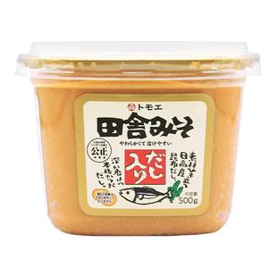 日本进口味增酱白味增味增汤味噌汤福山田舍日式汤料调料汤酱500g