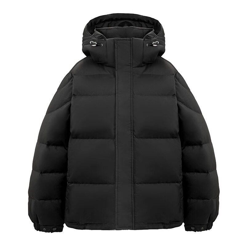 立领羽绒服小个子短款95%白鹅绒