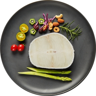 正关法国银鳕鱼中段1000克南极犬牙鱼宝宝专用进口海鲜冷冻深海鱼