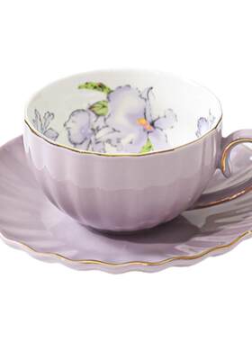 家用田园风欧式精致陶瓷茶杯