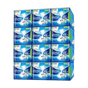 护舒宝液体卫生巾270mm超薄量多日用夜用姨妈巾品牌正品，可领30元优惠券