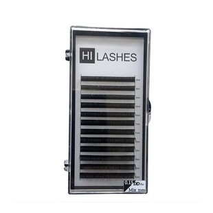 欧美风超卷翘dd芭比16超长双尖哑光超软0.15单根嫁接扁毛种植睫毛