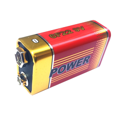 9V电池九伏6F22方块碳性万用表电池宾馆烟雾报警器玩具遥控器话筒