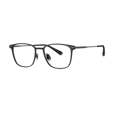 BOLON暴龙近视眼镜新品轻盈钛镜架商务方框可配度数男女BT1631