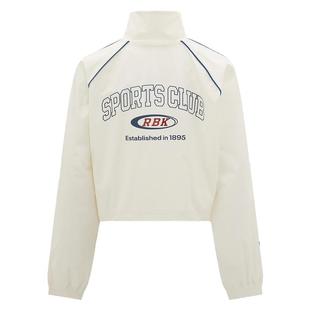 Reebok锐步官方26新品女子梭织经典简约时尚线条夹克外套