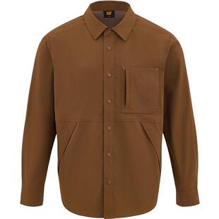 CAT卡特25秋冬新品男士户外索罗娜长袖美拉德衬衫式外套速干衣