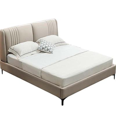 晚安家居软床北欧真皮1.8米