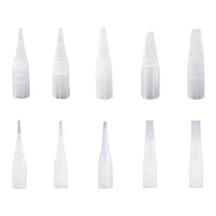 陈思雨纹绣机绿色蓝色单针帽半抛机通用毛尖针导色管针帽六角针帽