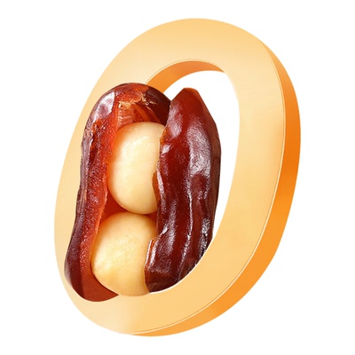 椰枣抱夏威夷果仁枣夹核桃