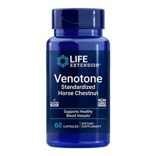 美国Life Extension标准化七叶树提取物60粒Venotone马栗种子60粒