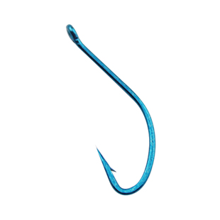 管付秋田狐鱼钩正品散装长柄细条红虫饵蚯蚓鱼钩有倒刺白条鲫鱼钩