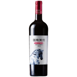 【官方正品】迦南美地小马驹赤霞珠美乐干红葡萄酒宁夏红酒2019年