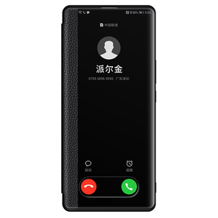 适用荣耀200Pro手机壳翻盖式皮套华为荣耀300保护套新款honor100超薄真皮全包防摔5g男女款90por高端商务外壳