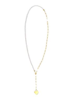 pn爱心拼接珍珠项链女