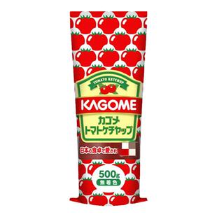 日本进口KAGOME可果美番茄酱500g浓缩薯条吐司披萨意面配酱料家用