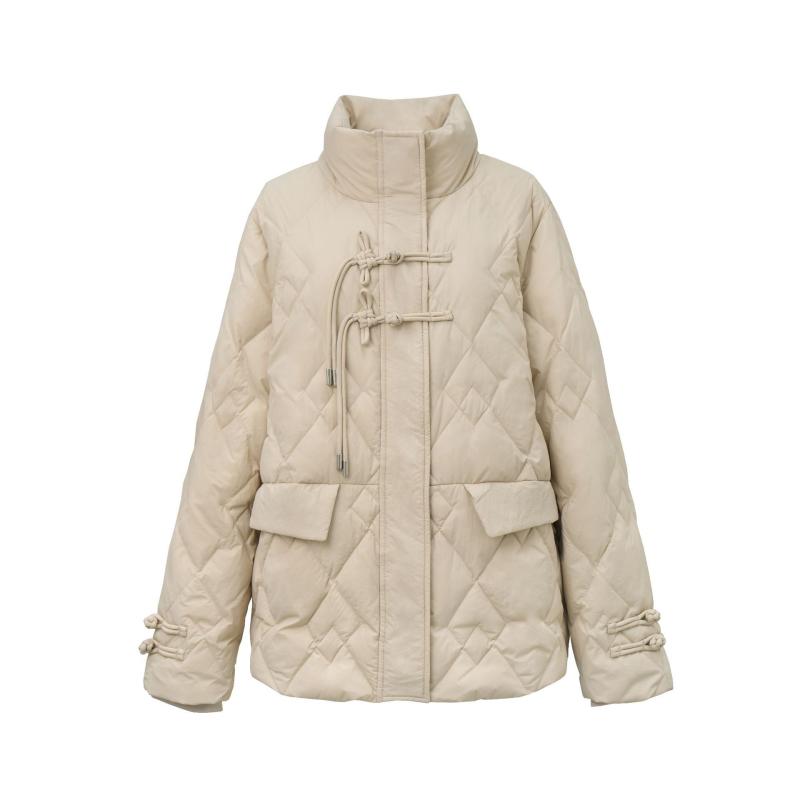 300斤特大码轻薄羽绒服女200斤冬季胖mm2024新款宽松立领短款外套