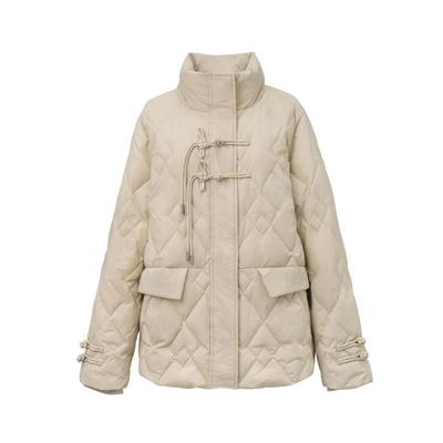 300斤特大码轻薄羽绒服女200斤冬季胖mm2024新款宽松立领短款外套