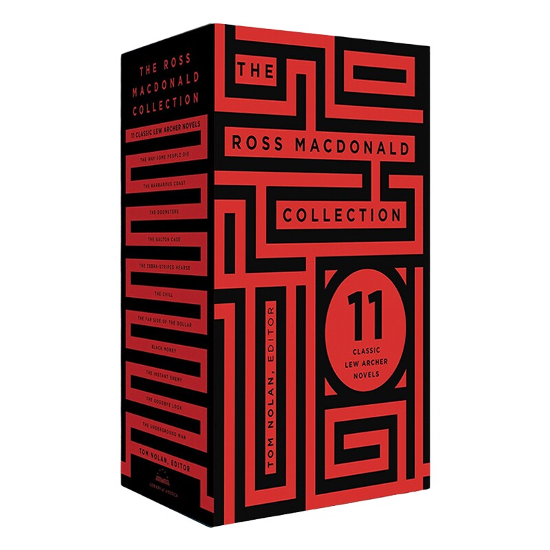英文原版 The Ross Macdonald Collection 罗斯·麦克唐纳 经典小说套装 精装美国文库 英文版 进口英语原版书籍