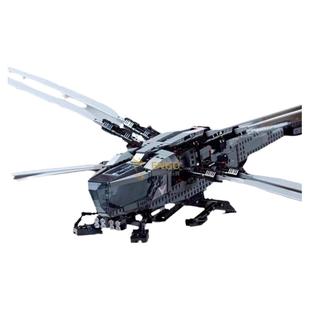中国积木10327沙丘皇家扑翼机飞行器哈克南直升飞机男孩拼装玩具