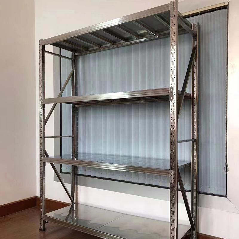 地下室多层架实验室物品架置物架仓库加厚多层可调节不锈钢货架