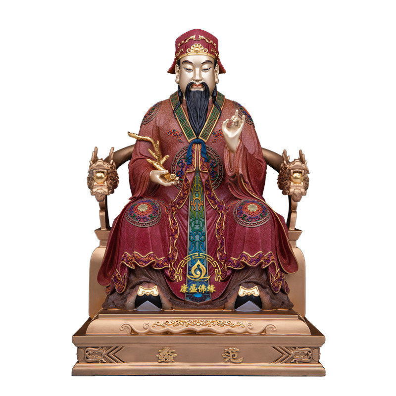 康盛佛缘范蠡财神铜摆件开业供奉