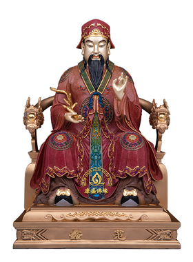康盛佛缘范蠡财神铜摆件开业供奉