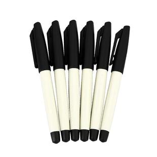 雄狮88签字笔1.0mm纤维粗头加粗黑色笔 勾线笔建筑草图笔美术学生专用画画水性绘图笔写字速写图画笔可加墨水