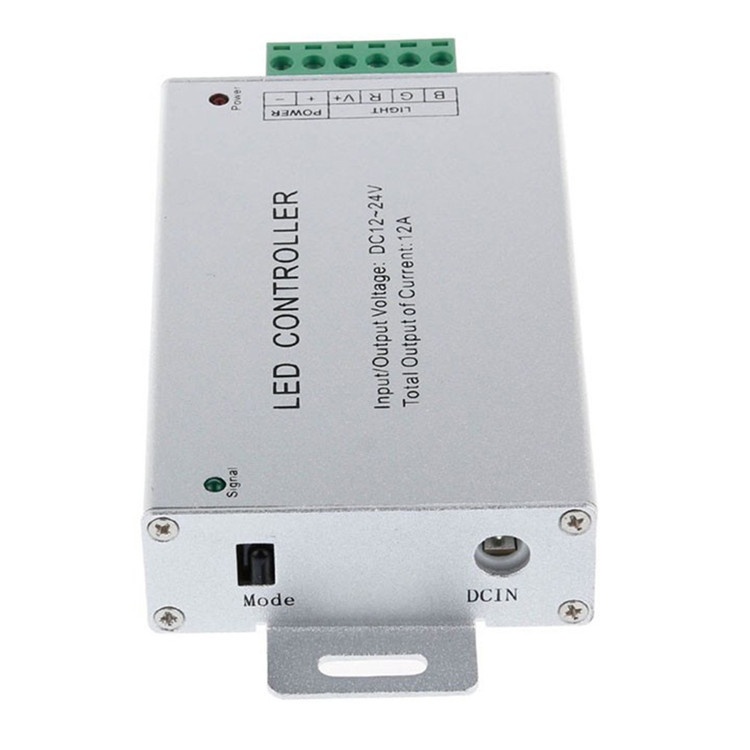 LED24A 44键控制器RGB灯带变光器七彩灯条遥控器12v24V灯条调光器