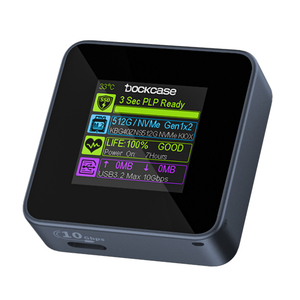 Dockcase多凯斯 2230m2固态硬盘盒子NVMe外接盒SSD移动2230硬盘盒