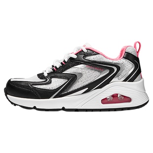 斯凯奇童鞋女童绑带时尚休闲运动鞋减震UNO气垫舒适防滑耐磨鞋子