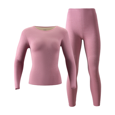 恒源祥女士羊毛护膝加绒内衣套装