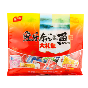 湖南特产莽山湖鱼乐东江牌鱼仔鱼块综合大礼包莽山湖香麻辣零食品