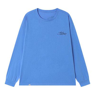 CryingCenter 海洋图腾轻薄竹节棉长袖T恤运动跑步冲浪海边穿搭
